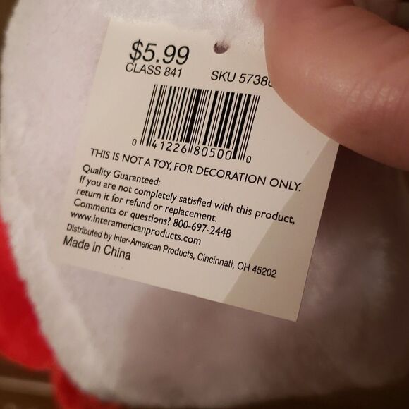 NWT Lot of 12 Thick Plush Christmas Stockings - Picture 7 of 8